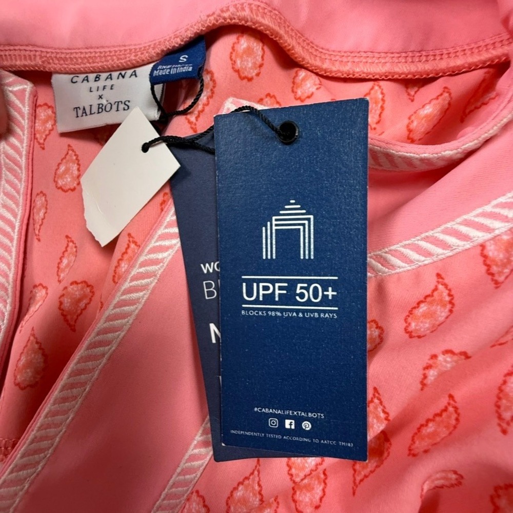 Cabana Life Coral-Pink Patterned Tunic Coverup - Picture 8 of 13
